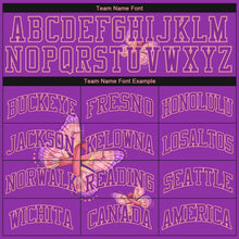 Load image into Gallery viewer, Custom 3D Pink Ribbon With Butterfly Wings Breast Cancer Awareness Month Women Health Care Support Authentic Baseball Jersey