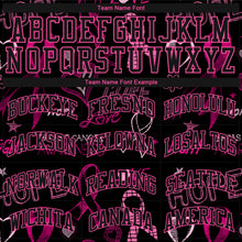 Load image into Gallery viewer, Custom 3D Pink Ribbon Breast Cancer Awareness Month Women Health Care Support Authentic Baseball Jersey