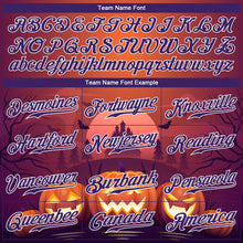 Load image into Gallery viewer, Custom 3D Pattern Halloween Pumpkins Horror Night Authentic Baseball Jersey