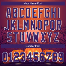 Load image into Gallery viewer, Custom 3D Pattern Halloween Pumpkins Horror Night Authentic Baseball Jersey