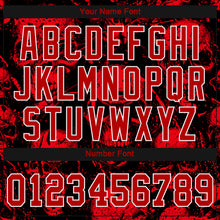 Load image into Gallery viewer, Custom 3D Pattern Halloween Skulls Authentic Baseball Jersey