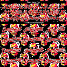 Load image into Gallery viewer, Custom 3D Pattern Halloween Skulls Authentic Baseball Jersey