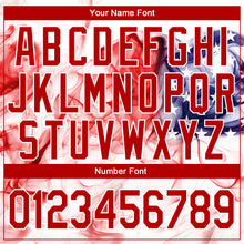 Load image into Gallery viewer, Custom Stitched White Red-Royal 3D American Flag Fashion Sports Pullover Sweatshirt Hoodie