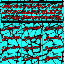 Load image into Gallery viewer, Custom Stitched Aqua Red-Black 3D Pattern Design Sports Pullover Sweatshirt Hoodie