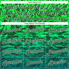 Load image into Gallery viewer, Custom Stitched Kelly Green Green-White 3D Pattern Design Gradient Abstract Sports Pullover Sweatshirt Hoodie