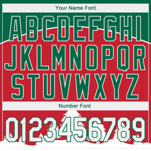 Load image into Gallery viewer, Custom Stitched Red White-Kelly Green 3D Christmas Trees Sports Pullover Sweatshirt Hoodie