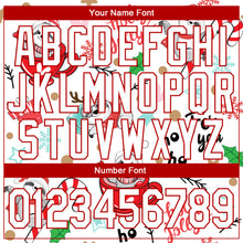 Load image into Gallery viewer, Custom Stitched White White-Red 3D Christmas Sloths Sports Pullover Sweatshirt Hoodie