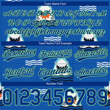 Load image into Gallery viewer, Custom Royal Pea Green 3D Pattern Sharks Authentic Basketball Shorts