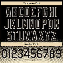 Load image into Gallery viewer, Custom Black Cream Fade Fashion Authentic City Edition Basketball Jersey