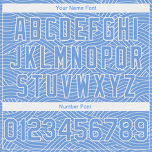 Load image into Gallery viewer, Custom Light Blue White Authentic City Edition Basketball Jersey