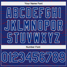 Load image into Gallery viewer, Custom Royal Red-White Authentic City Edition Basketball Jersey