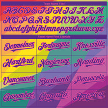 Load image into Gallery viewer, Custom Rainbow For Pride Month Love Is Love LGBT 3D Authentic Baseball Jersey