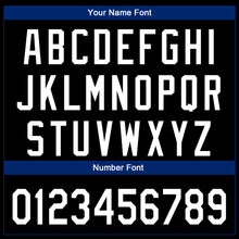 Load image into Gallery viewer, Custom Black White Royal-Red 3D Los Angeles City Edition Fade Fashion Authentic Baseball Jersey