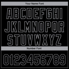 Load image into Gallery viewer, Custom Black Gray 3D Chicago City Edition Fade Fashion Authentic Baseball Jersey