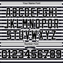 Load image into Gallery viewer, Custom White Black 3D Skull Fashion Authentic Baseball Jersey