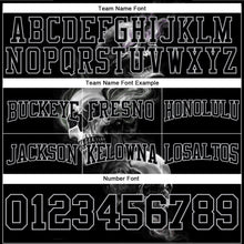 Load image into Gallery viewer, Custom Stitched Black Gray 3D Skull Fashion Sports Pullover Sweatshirt Hoodie