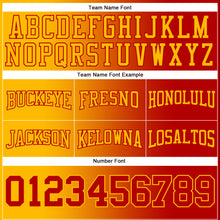 Load image into Gallery viewer, Custom Stitched Red Gold 3D Skull Fashion Sports Pullover Sweatshirt Hoodie