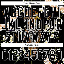 Load image into Gallery viewer, Custom Stitched Black White 3D Pattern Design Tiger And Crane Sports Pullover Sweatshirt Hoodie