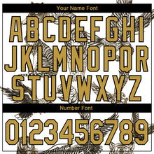 Load image into Gallery viewer, Custom Stitched White Old Gold-Black 3D Pattern Design Tiger And Eagle Sports Pullover Sweatshirt Hoodie