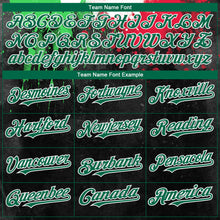 Load image into Gallery viewer, Custom Black Red Kelly Green 3D Mexican Flag Watercolored Splashes Grunge Design Authentic Baseball Jersey