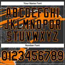 Load image into Gallery viewer, Custom Stitched Black Bay Orange 3D Pattern Design Torn Paper Style Sports Pullover Sweatshirt Hoodie