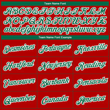 Load image into Gallery viewer, Custom Stitched Red Kelly Green-White Christmas 3D Sports Pullover Sweatshirt Hoodie