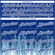 Load image into Gallery viewer, Custom Stitched Royal White Christmas Tree 3D Sports Pullover Sweatshirt Hoodie