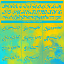 Load image into Gallery viewer, Custom Stitched Tie Dye Lakes Blue-Gold 3D Bright Flow Watercolor Sports Pullover Sweatshirt Hoodie