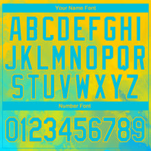 Load image into Gallery viewer, Custom Stitched Tie Dye Lakes Blue-Gold 3D Bright Flow Watercolor Sports Pullover Sweatshirt Hoodie