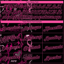 Load image into Gallery viewer, Custom Black Pink-Light Blue 3D Pattern Design Pink Ribbon Breast Cancer Awareness Month Women Health Care Support Authentic Basketball Jersey