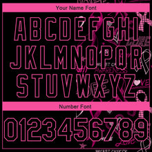 Load image into Gallery viewer, Custom Black Pink-Light Blue 3D Pattern Design Pink Ribbon Breast Cancer Awareness Month Women Health Care Support Authentic Basketball Jersey