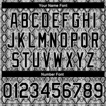 Load image into Gallery viewer, Custom Black White 3D Pattern Design Snakeskin Authentic Basketball Jersey