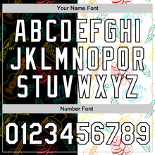 Load image into Gallery viewer, Custom Black White 3D Pattern Design Music Festival Brazilian Carnival Authentic Baseball Jersey