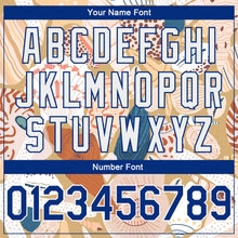 Load image into Gallery viewer, Custom City Cream Royal-White 3D Pattern Beach Seashells And Starfishes Authentic Basketball Jersey