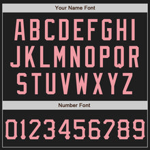 Load image into Gallery viewer, Custom Graffiti Pattern Medium Pink-Black 3D Scratch Authentic Baseball Jersey