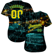 Load image into Gallery viewer, Custom 3D Pattern Design Math Authentic Baseball Jersey