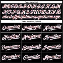 Load image into Gallery viewer, Custom Black White-Teal Authentic Baseball Jersey