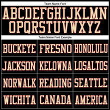 Load image into Gallery viewer, Custom Black Cardinal-Cream Mesh Authentic Football Jersey