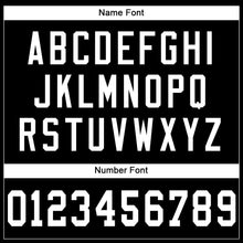 Load image into Gallery viewer, Custom Black White Mesh Authentic Football Jersey