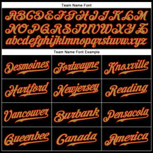 Load image into Gallery viewer, Custom Black Old Gold-Red Authentic Sleeveless Baseball Jersey