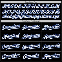 Load image into Gallery viewer, Custom Black Royal-White Authentic Baseball Jersey