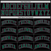 Load image into Gallery viewer, Custom Black Pink-Kelly Green Authentic Throwback Basketball Jersey