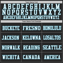 Load image into Gallery viewer, Custom Black Panther Blue-White Mesh Authentic Football Jersey