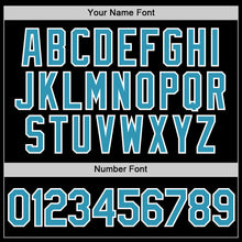 Load image into Gallery viewer, Custom Black Panther Blue-White Performance T-Shirt