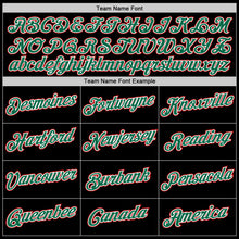 Load image into Gallery viewer, Custom Black Kelly Green-Red Performance T-Shirt