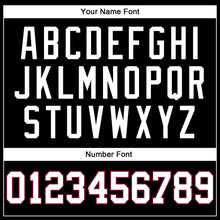 Load image into Gallery viewer, Custom Black White-Maroon Authentic Throwback Basketball Jersey