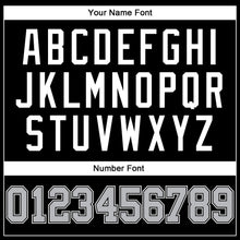 Load image into Gallery viewer, Custom Black Gray Pinstripe Gray-Black Authentic Basketball Jersey