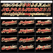 Load image into Gallery viewer, Custom Black Vintage UK Flag-City Cream Authentic Baseball Jersey