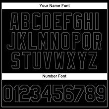 Load image into Gallery viewer, Custom Black Steel Gray Performance T-Shirt