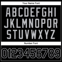 Load image into Gallery viewer, Custom Black Gray Performance T-Shirt